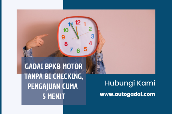 Gadai BPKB Motor Tanpa BI Checking