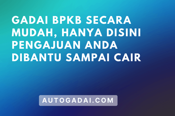gadai bpkb