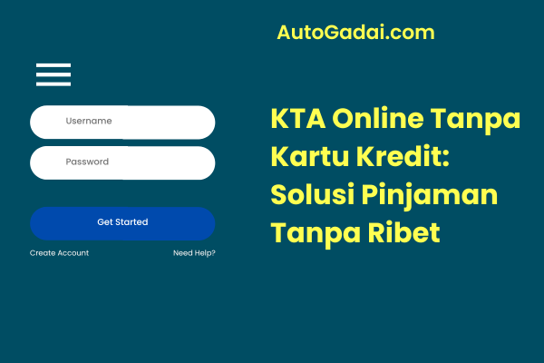 kta online tanpa kartu kredit